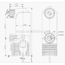 Pólo incorporado 11KV no disjuntor / fabricante de China